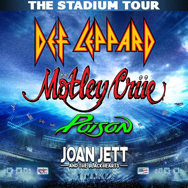 Mötley Crüe, Def Leppard, Poison, Joan Jett And The Blackhearts “Stadium Tour” (Comerica Park, Detroit, 10 luglio 2022)