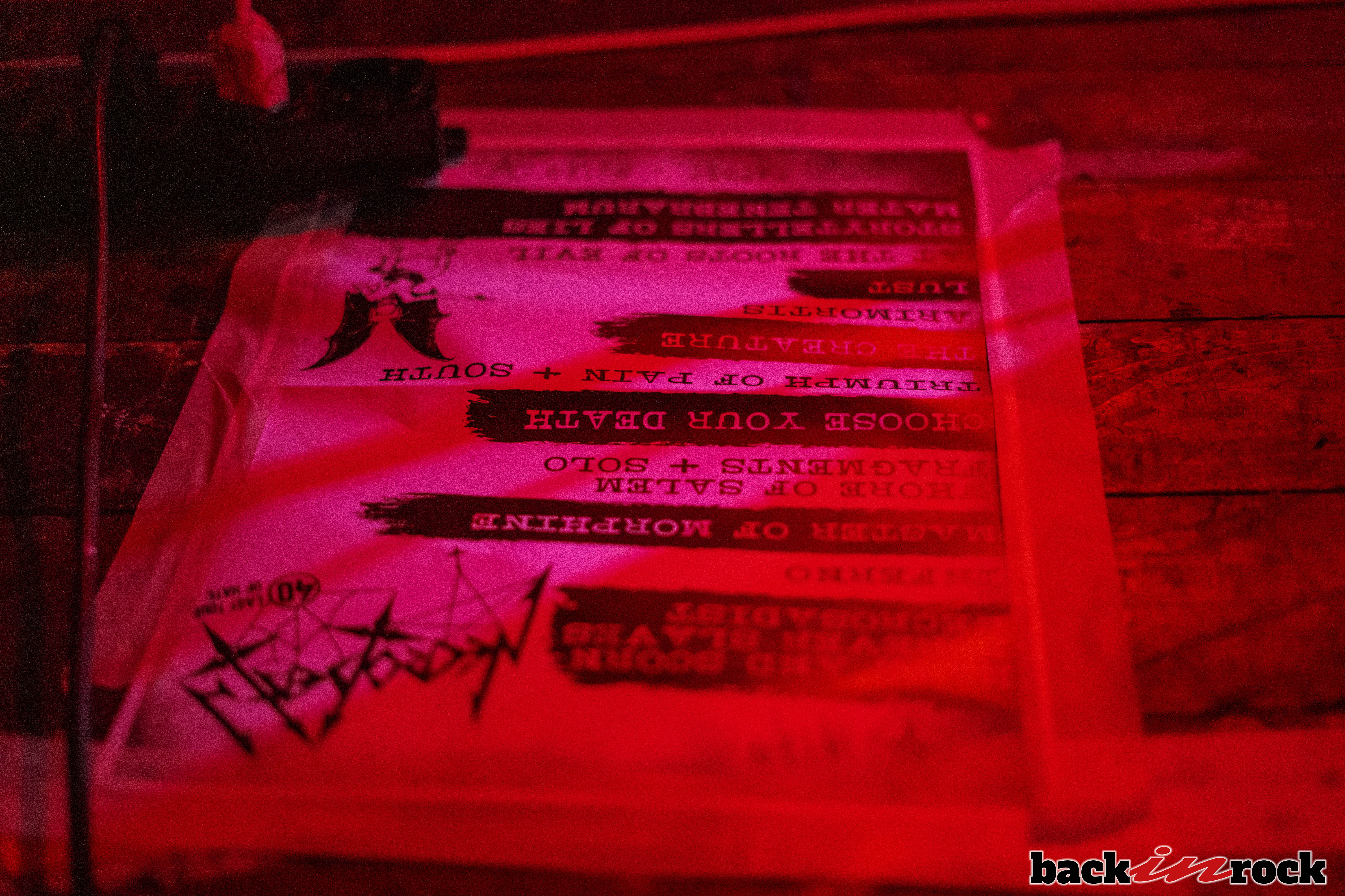 La scaletta dell'ultimo concerto dei Necrodeath allo Slaughter Club di Paderno Dugnano