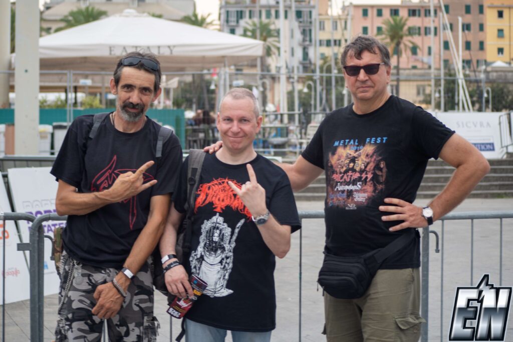 Il pubblico al Porto Metal Fest