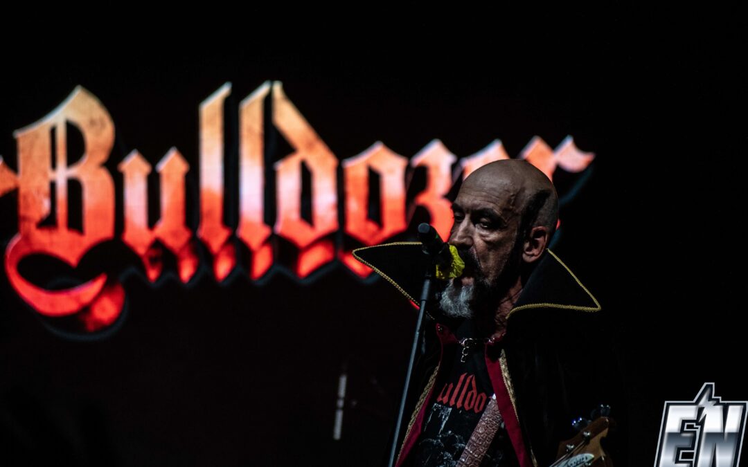 Porto Metal Fest 2026, il palco durante il live dei Bulldozer